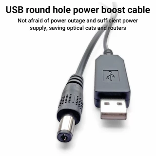 สาย USB แปลงเป็นแจ็ค DC เพิ่มแรงดัน 5V เป็น 12V 9V 5V Step Up 5V to 12V 9V 5V ใช้สำหรับจ่ายไฟจากเพาเวอร์แบงค์เข้าอุปกรณ