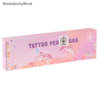 Blowgentlywind ถุงคลุมสายเครื่องสัก แบบใช้แล้วทิ้ง สีชมพู 200 ชิ้น