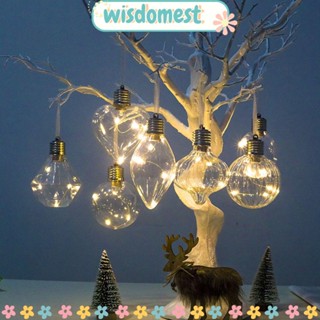 WISDOMEST หลอดไฟ จี้รูปสัตว์เลี้ยง หลอดไฟคริสต์มาส