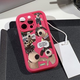 เคสโทรศัพท์มือถือ กันกระแทก ลายสุนัขปาล์มน่ารัก สําหรับ iPhone 14 11 12 13 14 15 pro max 11promax 14promax 15promax 13promax 7plus 8plus xr xsmax 14plus