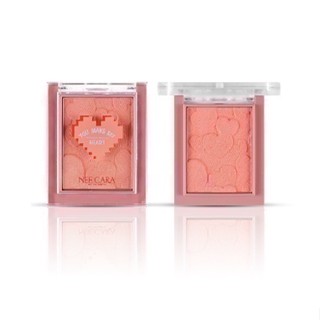 NEE CARA MINI HEART BLUSH ON #N327 : NEECARA บลัชออน มินิ ฮาร์ท    x 1 ชิ้น               abcmall