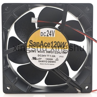 ใหม่ พัดลมระบายความร้อน 9wg1224g1d01 Sanyo SANACE120W 24V 0.5A 9WG1224J103