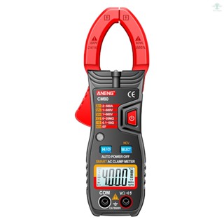 ANENG CM80 Clamp Meter Clamp Type Multimeter 4000 Counts Auto Range Voltmeter 500A AC Ammeter Resistance Meter with Flashlight