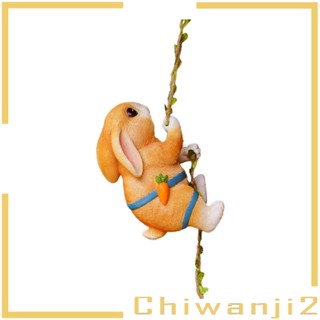 [Chiwanji2] ฟิกเกอร์เรซิ่น รูปสัตว์ปีนเขา สําหรับสวนนางฟ้า