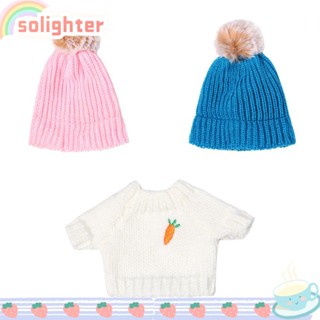 Solighter เสื้อผ้าตุ๊กตาเป็ดสีเหลือง ขนาด 20 ซม. สําหรับตกแต่งตุ๊กตา