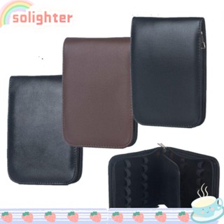 Solighter เคสปากกา อเนกประสงค์ มีซิป ป้องกัน สําหรับโรงเรียน