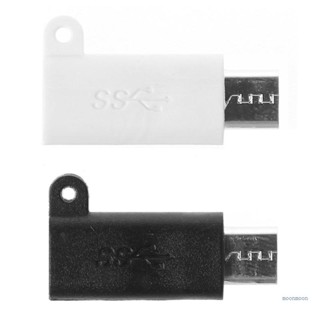 Lucky อะแดปเตอร์ข้อมูล Micro USB 2 0 Male To USB 3 1 Type C Female ขนาดพกพา