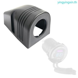 Yin ซ็อกเก็ตโวลต์มิเตอร์ USB 1 2 3 รู สําหรับรถยนต์ รถบรรทุก