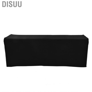 Disuu Table Cover Rectangular  Resistant Washable Black Stretch Tablecloth Hot