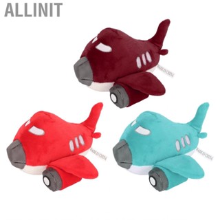 Allinit Dog Squeaky Toy Bite Resistant  Grinding Cleaning Interactive Airplane Shape Stuffed Puppy Chewing