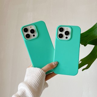 เคสไอโฟน Cyan color tpu caseiPhone xr case for iPhone11 13 14promax case xr 14Pro 14plus 14 pro max 7plus 12mini 13mini xsmax for iPhone14 13pm 13Pro 13promax 12 Pro max 11 Pro max xsmax xr xs iPhone 7 8 plus 7พลัส se2020 se2023 Soft phone cover