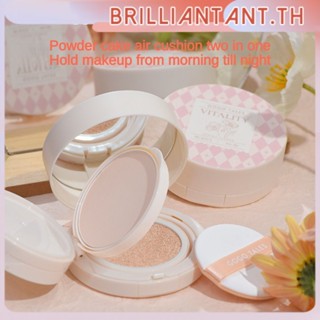 Gogotales Double-Layer Air Cushion Powder เค้ก 2-in-1 Air Cushion Bb ครีมคอนซีลเลอร์ Moisturizing แต่งหน้า bri