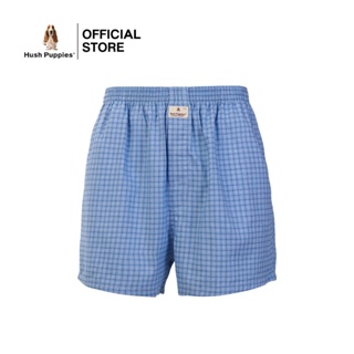 Hush Puppies กางเกงในชาย รุ่น HU H3W262 ทรง BOXER - สีฟ้า