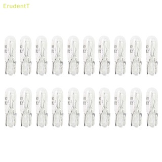 [ErudentT] หลอดไฟแดชบอร์ดรถยนต์ Haen T5 W2W 12V 20 ชิ้น [ใหม่]