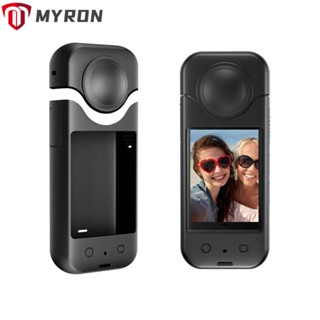 Myron ฝาครอบเลนส์กล้องพาโนรามา อุปกรณ์เสริม สําหรับ Insta360 X3