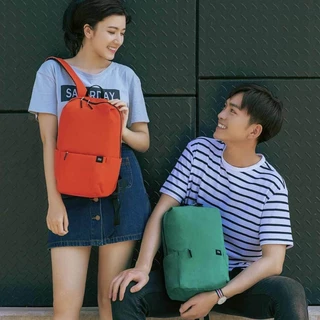 Original สําหรับ Xiaomi Youpin สีขนาดเล็กกลับ 10L Pack Big Star รุ่นความจุ Anti-น้ํากระเป๋า Mi คนรักคู่แพ็คกระเป๋าเป้สะพายหลังกระเป๋า