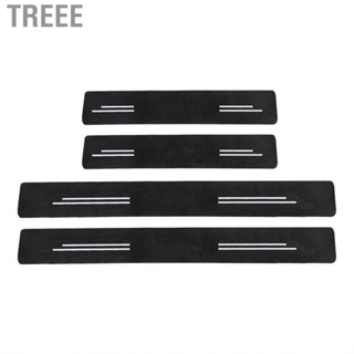 Treee Car Door Sill Strip Cartoon Cute Self Adhesive Protection  Scratch Resistant Accessory