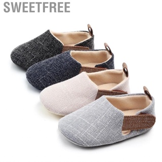 Sweetfree Baby Prewalker Cotton Soft Soles Prevent Slip Breathable Walk Learning Shoes for Spring Summer