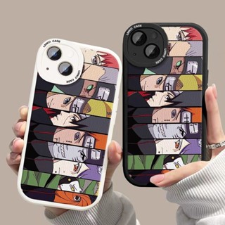 เคสโทรศัพท์มือถือหนังแกะ ซิลิโคนนิ่ม กันกระแทก ลายการ์ตูนนารูโตะ สําหรับ vivo X50 60 70 80 21 23 27 30 iqooZ1X U1 Z5X U3 7 8 9 pro