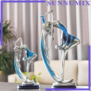 [Sunnimix] ฟิกเกอร์รูปปั้นเต้นรํา สําหรับตกแต่งบ้าน ห้องนอน ห้องนั่งเล่น