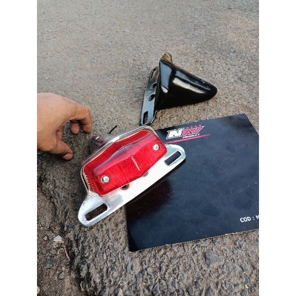 CB STOP LAMP/CB STOP LAMP BSA รุ่น MINIMALIST ชุดอลูมิเนียม 1 ชุด / CB REAR LAMP BSA MODEL MINIMALIS