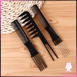NKK หวีเซตผม ชุด10ชิ้น วัสดุพลาสติก สําหรับจัดแต่งทรงผม Styling comb