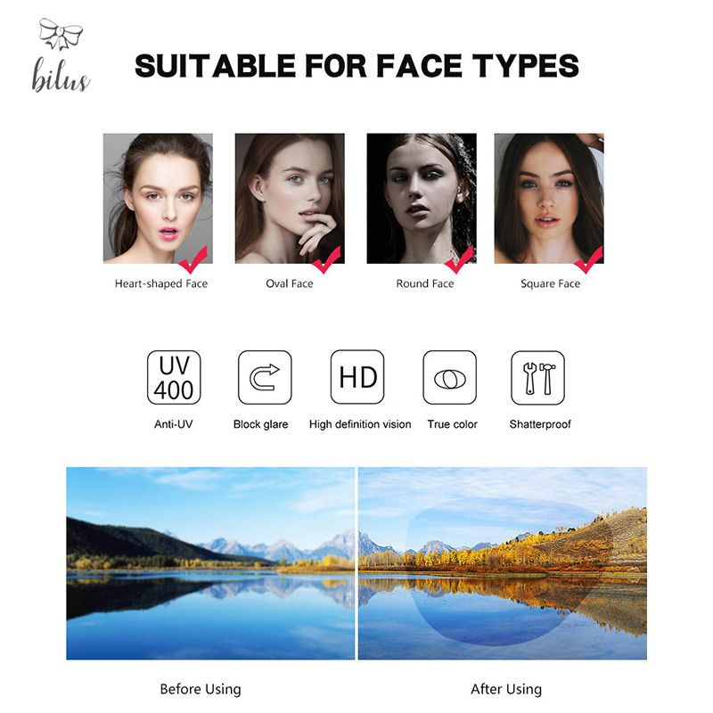 ส่งเร็ว- แว่นตากันแดด กรอบสี่เหลี่ยม สไตล์ยุโรป อเมริกัน สําหรับผู้ชาย ผู้หญิง - รูปที่ 5