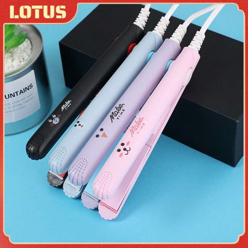 【ผมดัดผม】เครื่องหนีบผมมินิ ที่หนีบผม ที่หนีบผมมินิ ที่หนีบผมพกพา เครื่องหนีบผม