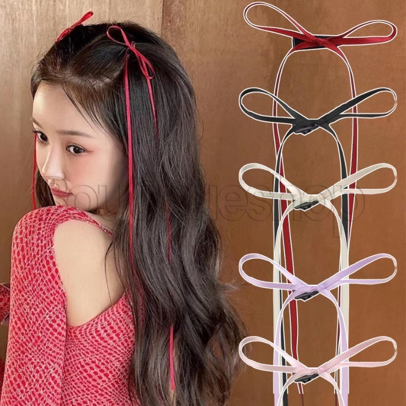 [ Featured ] กิ๊บติดผมแฟชั่น ปากเป็ด / เครื่องประดับผม แต่งตัว / ปิ่นปักผม สีสันสดใส สด / กิ๊บโบว์ผีเสื้อ น่ารัก หวาน / ยางรัดผม ผ้าไหม โบว์ /