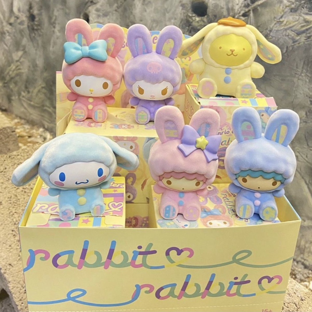 กล่องตาบอด Sanrio ซีรีส์ คูโลมิ ทำนอง น่ารักตุ๊กตา ของเล่น เครื่องประดับโต๊ะ