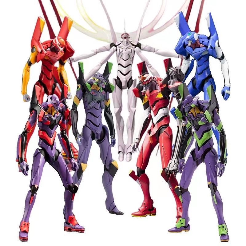[BTF] Evangelion EVA015 No. สไตล์ใหม่ เซ็นจูรี่ อีวานเกเลียน เครื่องปลุกหมายเลข 1 หมายเลข 13 เครื่อง 080 เลขที่ 156 โมเดลของเล่น RVJC เคลื่อนย้ายได้