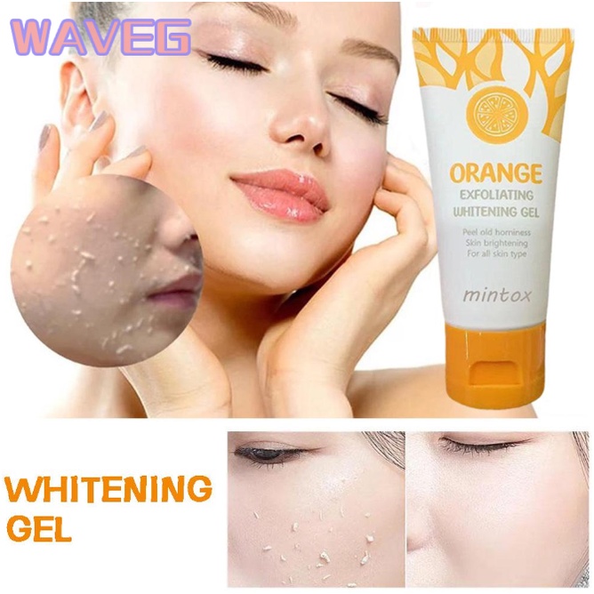 wave Mintox Orange Exfoliating Gel เจลขัดผิวกาย เจลขัดผิว กำจัดสิวเสี้ยน