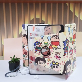 เคส for Samsung Galaxy Tab S6 S10 Lite S7 s8 S9  s10 + s11  FE  ultra14.6  A8  A9 A11 + รูปแบบการ์ตูน ปรับองศาได้360°