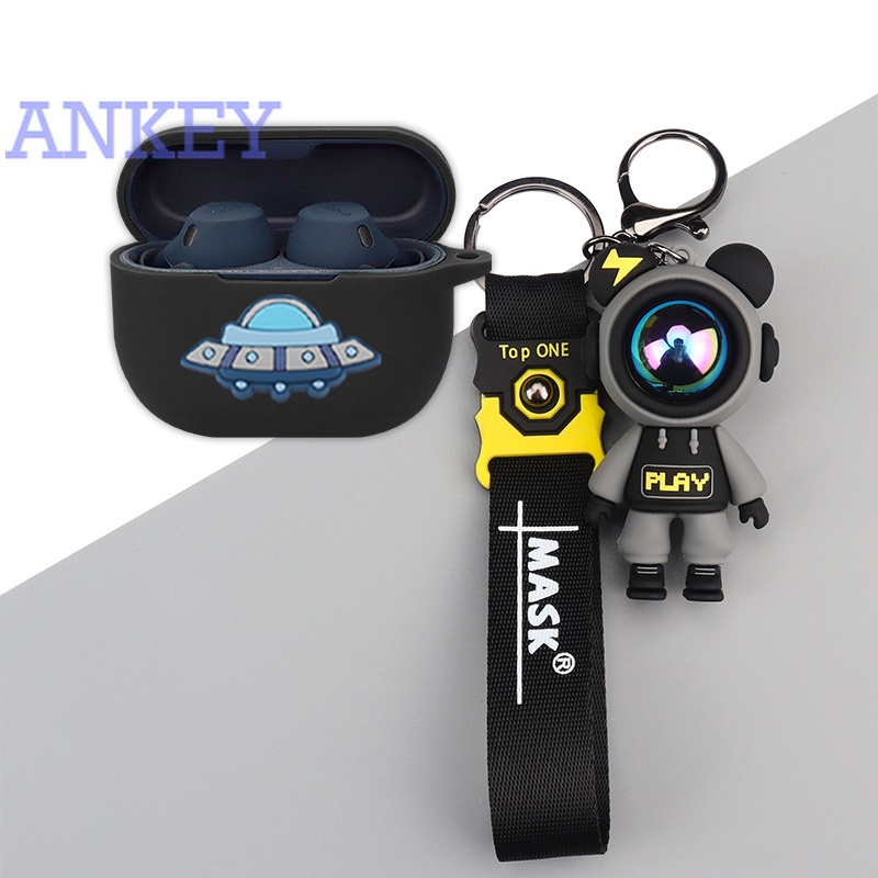 for Jabra Elite 10 Case Protective silicone Elite10 Cute Cartoon Covers Bluetooth Earphone Shell Hea