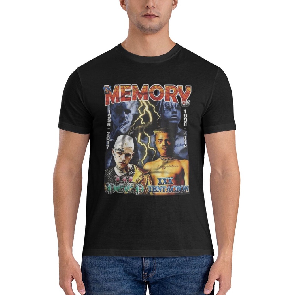 Lil Peep&Xxxtentacion เสื้อยืดใหม่ล่าสุดสําหรับผู้ชาย