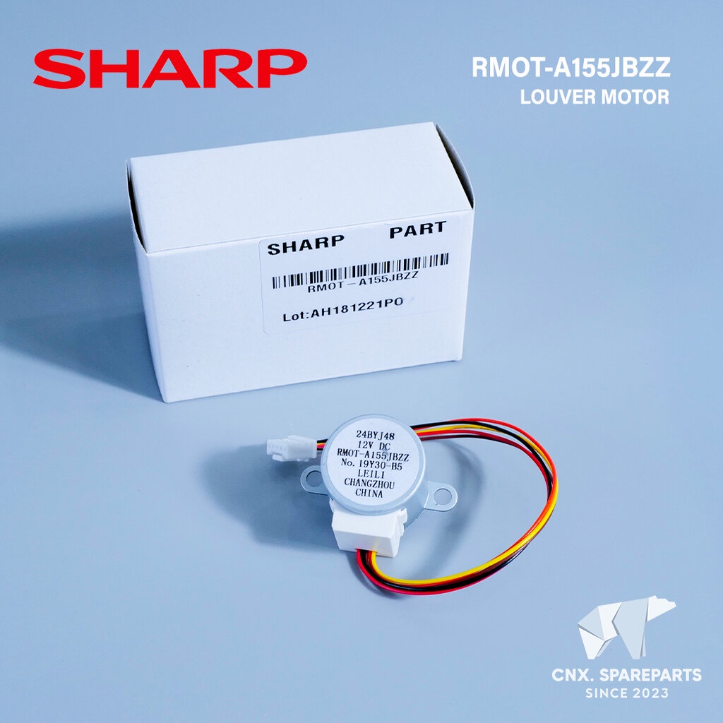 RMOT-A155JBZZ มอเตอร์สวิงแอร์ SHARP มอเตอร์สวิงแอร์ชาร์ป รุ่น AH-PN10, AH-PN13, AH-PA10, AH-PT10, AH-ST10