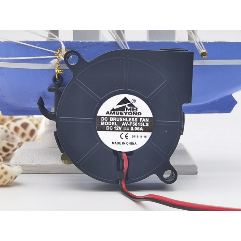 5015 พัดลมที่เงียบสงบเป็นพิเศษ AV-F5015LS 5 ซม. Centrifugal Turbo Blower Humidifier Charger 12/24V