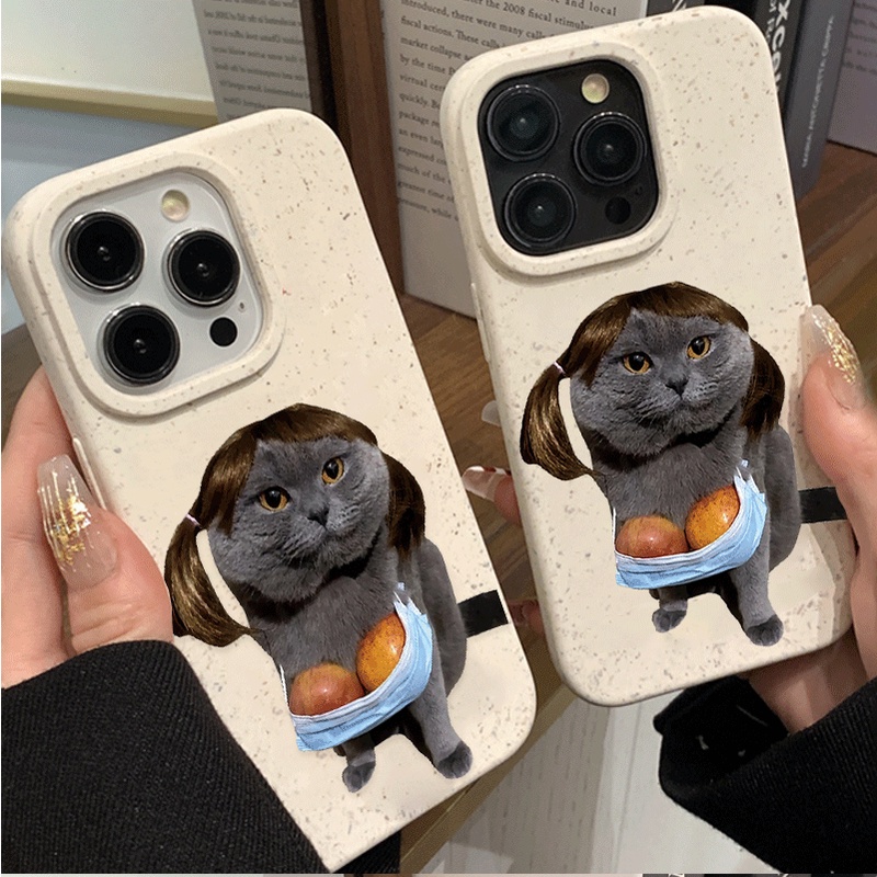 เคสโทรศัพท์มือถือ TPU ใส กันกระแทก ลายแมว สําหรับ IPhone X 8 mini 7 15 14 XS PRO 6S Plus 12 6 XR 13 Se 11 MAX 2020