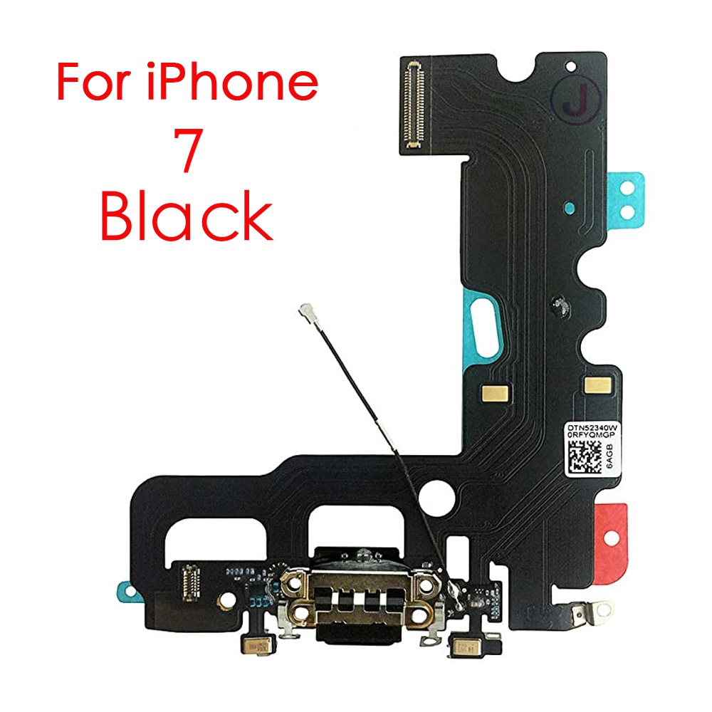 ชาร์จ USB Dock พอร์ต Flex Cable พร้อมไมโครโฟนสําหรับ iPhone 7 8 8P X XR XS Max เปลี่ยน - รูปที่ 5