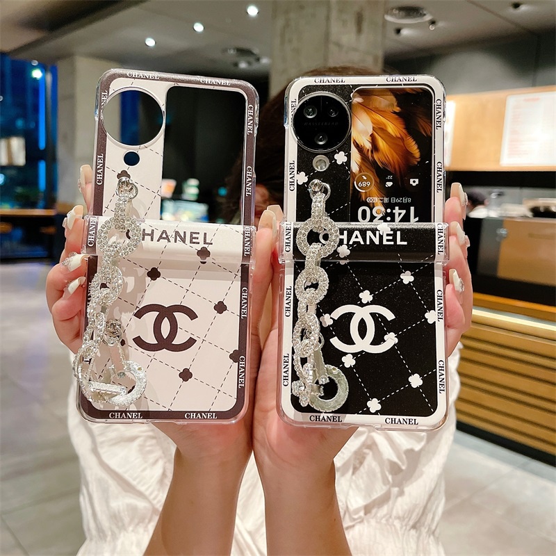 เคสโทรศัพท์มือถือ ป้องกันกระแทก หน้าจอพับได้ ประดับไข่มุก สีขาว สีดํา สําหรับ OPPO Find N2 (N3)