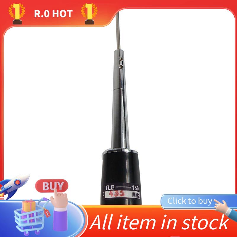 รายละเอียดของเงินใหม่ UHF 400-470 MHz 200W 5.5dB SL-16 PL-259 เสาอากาศวิทยุรถยนต์มือถือ