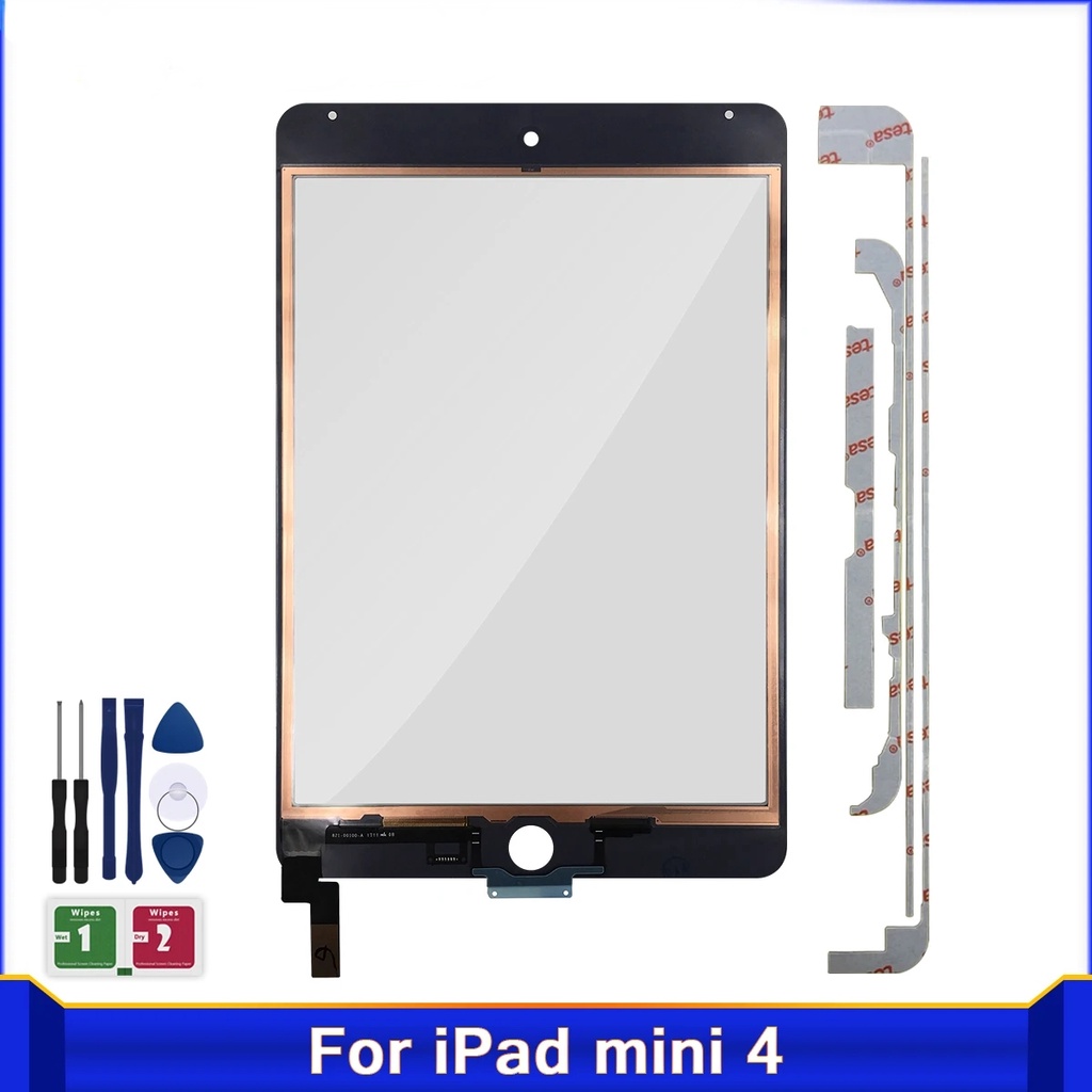 อะไหล่แผงหน้าจอสัมผัสดิจิทัล LCD แบบเปลี่ยน สําหรับ iPad Mini 4 Mini4 A1538 A1550
