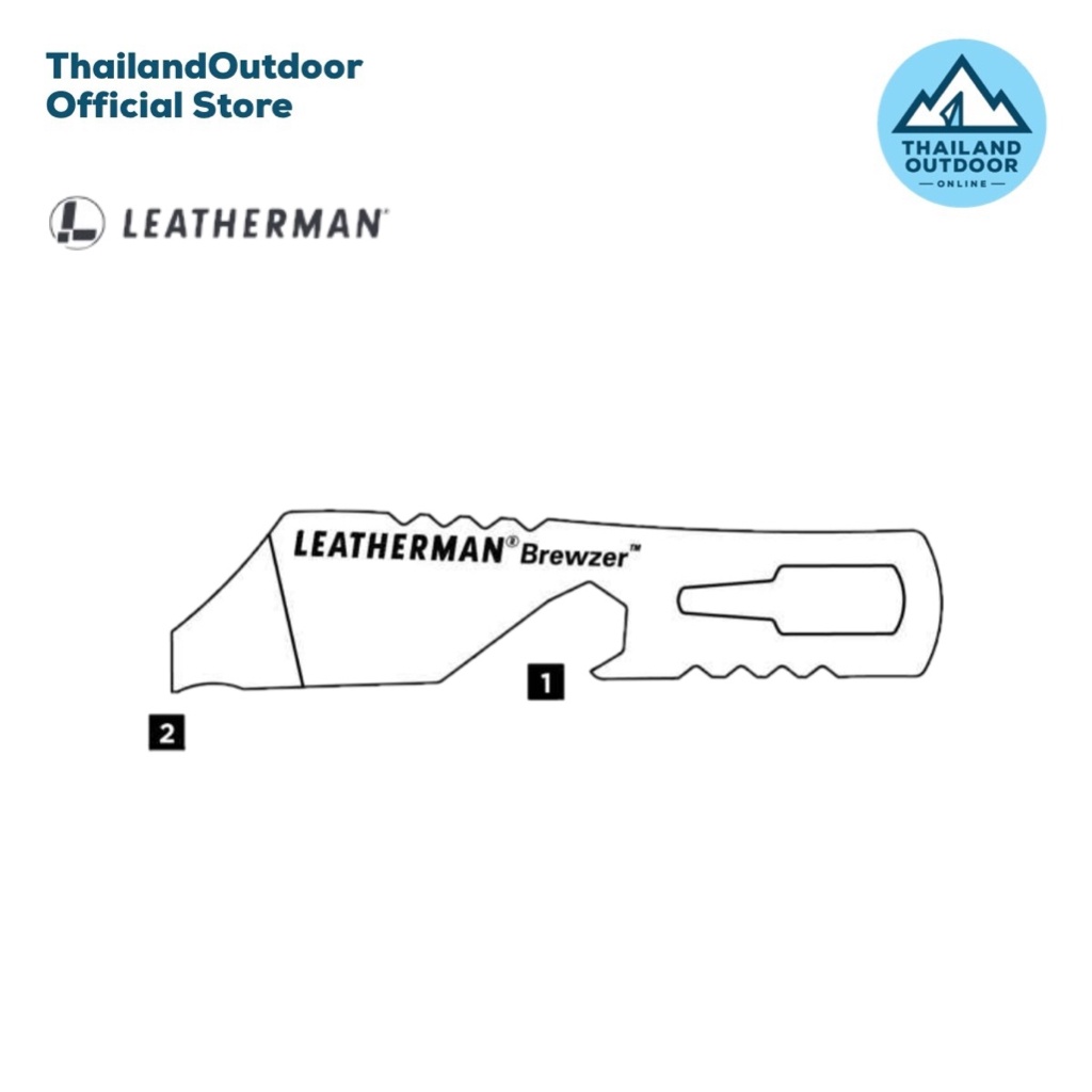 Folding Knife Leatherman Brewzer เป็นเครื่องมือขนาดเล็ก