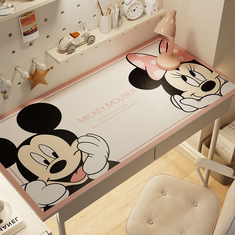 ผ้าปูโต๊ะหนัง pvc กันน้ํา กันน้ํามัน ลายการ์ตูน กันฝุ่น ล้างทําความสะอาดได้ สําหรับโต๊ะเรียน