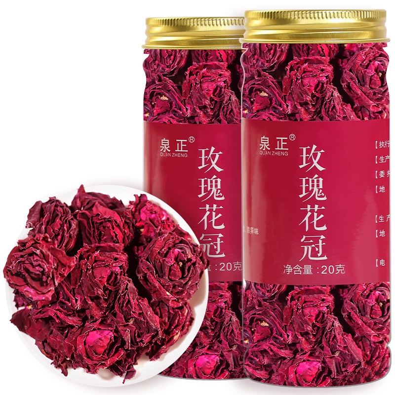 Zejun 【 1can 】ชากุหลาบ หมึกยูนนาน สีแดง กุหลาบ ของแท้ เพื่อสุขภาพ สําหรับผู้หญิง