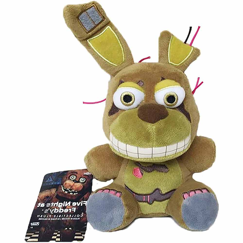FNAF ตุ๊กตาชุด Withered Springtrap ของเล่นตุ๊กตาห้าคืนที่ Freddy ตุ๊กตาสัตว์วันเกิด