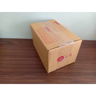 กล่องพัสดุ กล่องไปรษณีย์ฝาชนsize 0+4 (1 แพ๊ค 20 ใบ) 38 บาท กล่องพัสดุ กล่องไปรษณีย์ ราคาส่ง พร้อมส่ง Qbox7
