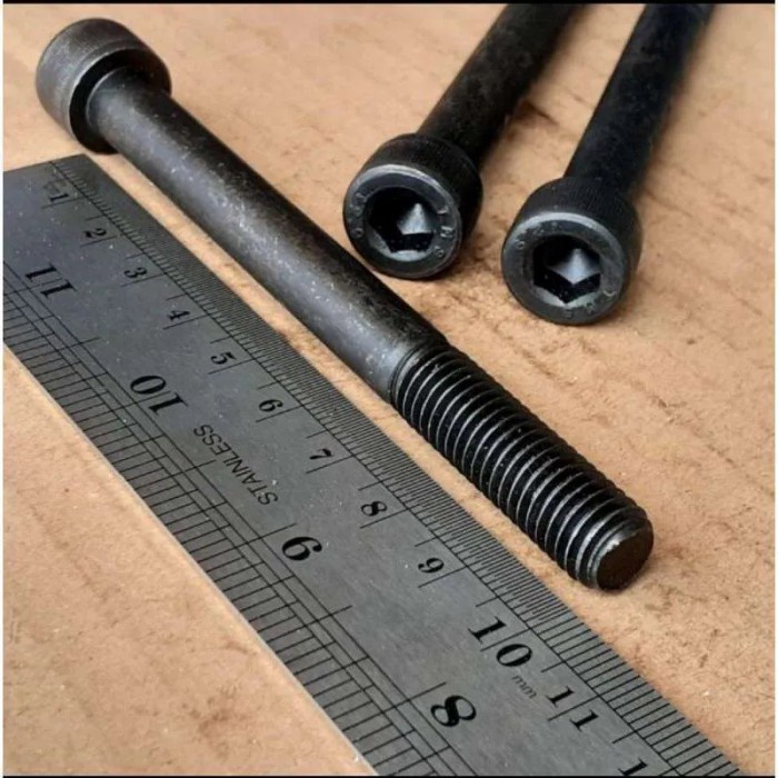 M6X100 STEEL L-BOLT นําเข้า TAIWAN / M6 X 100 STEEL BOLT / M6X100 L-BOLT