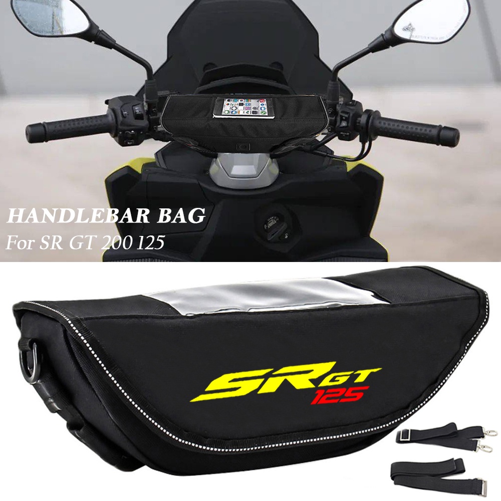 กระเป๋าเก็บเครื่องมือ แบบพกพา กันน้ํา อุปกรณ์เสริม สําหรับรถจักรยานยนต์ Aprilia SR GT 125 SR GT 200 2022