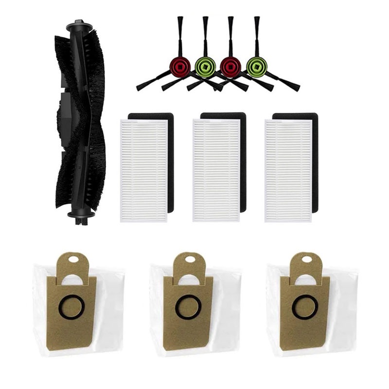 แปรงลูกกลิ้ง ไส้กรอง HEPA แปรงด้านข้าง ถุงเก็บฝุ่น อุปกรณ์เสริม สําหรับหุ่นยนต์ดูดฝุ่น PetVac 720